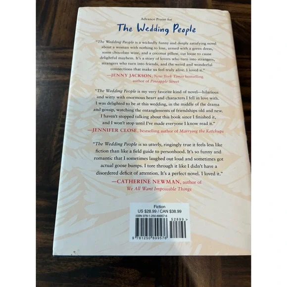 The Wedding People Alison Espach Hardcover First Edition 2024 Fiction Novel - Picture 3 of 4